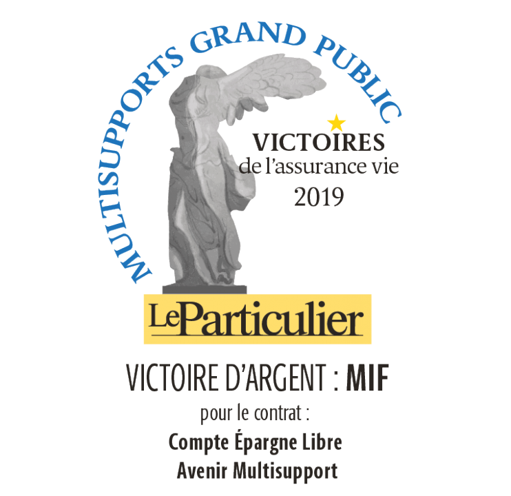 Victoire Argent 2019 Le Particulier pour la MIF 