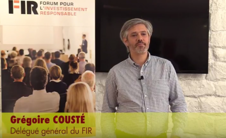 L’investissement socialement responsable par Gregoire Couste